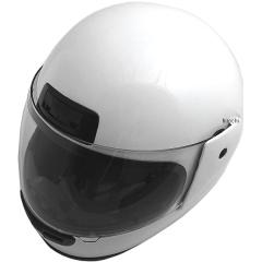 NBS バイクパーツセンター フルフェイスヘルメット 白 フリーサイズ(57