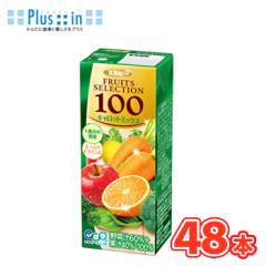 �G���r�[�@�t���[�c�Z���N�V���� �L�����b�g�~�b�N�X100 �y200ml�~24�{���z�Q�P�[�X�@���p�b�N�k�ʏ`100�� 1�H���̖�� ��؉ʎ��~�b�N�X