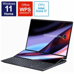 ASUS GCX[X@m[gp\R Zenbook Pro 14 Duo ebNubN intel Core i7  16GB SSD 512GB WPS Office@UX8402ZA-M3033