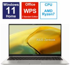 ASUS GCX[X@m[gp\R Zenbook 15 oTgO[ 15.6^ Windows11 Home AMD Ryzen 7  16GB SSD 512GB@UM3504DA-BN20