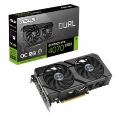 ASUS GCX[X@OtBbN{[h RTX4070Super mGeForce RTXV[Y /12GBn  uoNiv@DUAL-RTX4070S-O12G-EVO