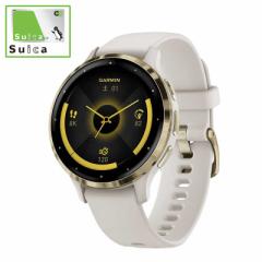 GARMIN@Venu 3S Ivory / Cream Gold(SuicaΉ)@010-02785-44