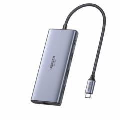 UGREEN@Revodok Pro 10-in-1 USB-C nu 15534 mUSB Power DeliveryΉn O[@UGR-OT-000016