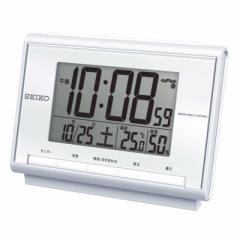 セイコー 電波デジタル目覚まし時計 SQ698S