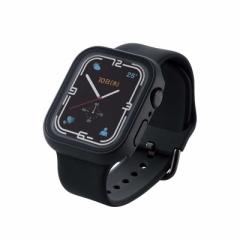 GR@ELECOM@Apple Watch series7 45mm/tJo[P[X/v~AKX//ubN@AW-21AFCGBK
