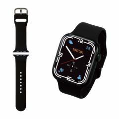 GR@ELECOM@Apple Watch 45/44/42mm/oh/VR @AW-45BDSCBK