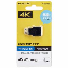 GR@ELECOM@HDMI ϊA_v^ ( Mini HDMI (^CvC) IX to HDMI (^CvA) X ) 4K 60P XRlN^[ ubN@ADHDAC