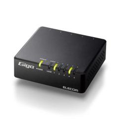 エレコム スイッチングハブ 16ポート 10/100Mbps 金属筺体 電源内蔵 19