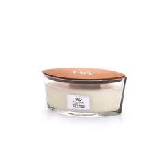 WOODWICK�@�A���}�L�����h�� �n�[�X�E�B�b�NL �z���C�g�e�B�[���W���X�~���@Hearth Wick L
