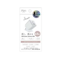 �C���v�����N�@Sheer�J���[PD�[�d��Type-C/1USB 65W WH�@IMACHCL65WH
