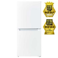 ORIGINALBASIC 冷蔵庫 2ドア 121L 右開き [冷凍室 48L] 幅49.5cm