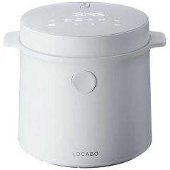 FORTYFOUR LOCABO/糖質カット炊飯器 /22年製 /通常炊飯5合/糖質カット炊飯2合/JM-C20E-B/C0EL0104 FORTYFOUR 糖質カット炊飯器 ロカボ (2合まで糖質カット炊き /通常炊き