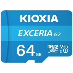 KIOXIA LINVA@microSDXCJ[h EXCERIA (Class10/64GB)@KMU-B064GBK