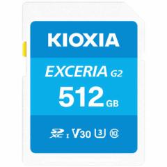 KIOXIA LINVA@SDXCJ[h EXCERIA f[^T[rXt (Class10/512GB)@KSDU-B512GBK