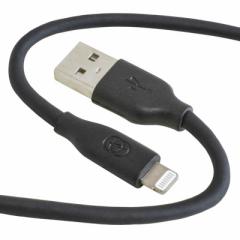 GOPPA@VR̗p炩P[u USB-A  Lightning CgjO P[u 1.5m ubN 1.5m@GP-ALS150CM/B