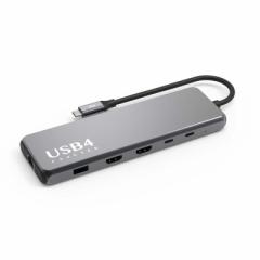 FEELTEK@USB-C IXX HDMI~2 /LAN/USB-C/USB-Ax5{USB-CXd /USB Power DeliveryΉ /100W FeelTEK@HCM010AP2F
