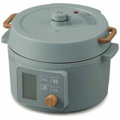 アイリスオーヤマ IRIS OHYAMA 電気圧力鍋 3L 液晶タイプ グリーン KPC-MB3-G