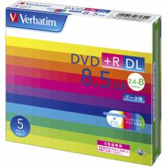 VERBATIMJAPAN@2.4~8{Ή f[^pDVD+R DLfBA(8.5GB5)@DTR85HP5V1