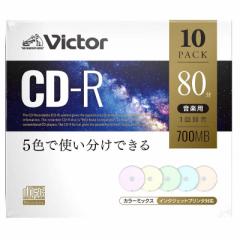 VERBATIMJAPAN@ypCD-R Victor(rN^[)  10 700MB CNWFbgv^[Ή @AR80FPX10J1