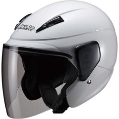 マルシン工業(Marushin) セミジェットヘルメット M-520 ホワイト フリー 00005201 バイク