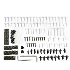 �G�i�W�[�v���C�X �o�C�N�p M5/M6�{���g�E�i�b�g�Z�b�g 198PCS �V���o�[ �o�C�N