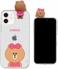 LINE FRIENDS iPhone 12 mini P[X [ CZXi CtY `R NA tBMAt ] BASIC CHOCO KCE-CSG366y