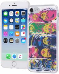 iPhone 8/7 WXeBXE[O TPU/X}zP[X wʃpl/WB(LN^[ ObY)