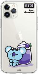 BT21(r[eB[21) iPhone 11 Pro Max CLEAR SOFT SUMMER DOLCE KOYA BT21 KCJ-CSM001(LN^[ObY)