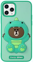 LINE FRIENDs(CtY) iPhone 11 Pro/X}zP[X/KCE-CSB001(LN^[ ObY)