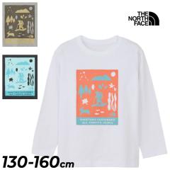 �U�E�m�[�X�E�t�F�C�X ���� T�V���c �L�b�Y �W���j�A THE NORTH FACE L/S�V���g�R�g�R�e�B�[�b130-160cm �q���� �m���g�R���� ���܂��� 