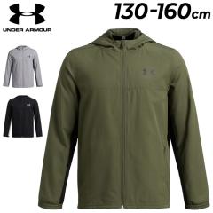 �A���_�[�A�[�}�[ �L�b�Y �E�B���h�u���[�J�[ 130-160cm �q���� UNDERARMOUR UA���C�o�� �E�[�u���W���P�b�g �����b�V�� �W���j�A �t���W
