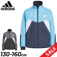 �A�f�B�_�X �L�b�Y �E�B���h�u���[�J�[ 130-160cm adidas �W���j�A ESS �E�[�u���W���P�b�g �q���� ���� �t���W�b�v �A�E�^�[ �h�� ���N