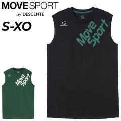 �f�T���g ���[�u�X�|�[�c �m�[�X���[�u�V���c �����Y ���f�B�[�X MOVESPORT by DESCENTE �X���[�u���X T�V���c �^���N�g�b�v ���j�Z�b�N