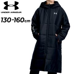 �A���_�[�A�[�}�[ ���ȃR�[�g �����O�� �L�b�Y �W���j�A UNDER ARMOUR UA�C���T���[�e�b�h �����O�R�[�g �q���� 130-160cm ���N�� �t�[�h