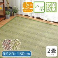 ���� ���O �J�[�y�b�g 2�� ��180�~180cm �E���^������ �h�J�r �h�_�j �R�� �h�L �i�q�͗l �l�p �u���E�� �O���[�� �R���p�N�g �V�R�f�� 