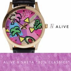 rv ACu ALIVE WATCH v watch ALIVE X SHETA 80fs CLASSICS AC R{  EHb`