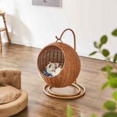 �y���[�J�[�����zPET-HC-BR �u���E�� �l�R�����̖����̋�Ԃ�^����y�b�g�p�n���M���O�`�F�A�[ �˂� �L �L���b�g ���킢�� �C���e���A