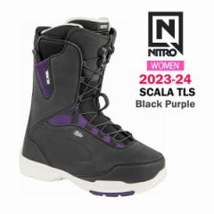 40OFF!!! 23-24 NITRO SNOWBOARD BOOTS SCALA TLS  2024 iCg Xm[{[hu[c XJ TLS Black/ Purple@Ki 