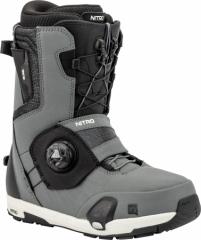 24-25 NITRO SNOWBOARD BOOTS PROFILE STEP ON TLS Charcoal 2025 iCg Xm[{[hu[c vt@C XebvI TLS `R[