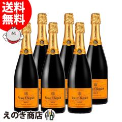 �y���������z���[�� �N���R �C�G���[���x�� 750ml�~6�{ �Z�b�g �X�p�[�N�����O���C�� �V�����p�� 12.5�x ���K�i ���Ȃ�