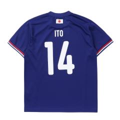 サッカー日本代表 プレーヤーズTシャツ 2025 上田綺世 L 日本サッカー協会(JFA)プレーヤーズ Tシャツ 上田綺世 LL(XL)サイズ JO