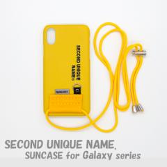 Galaxy V[Y@Galaxy S21 P[X Galaxy S21+ Galaxy S21 Ultra  ؍ xg SUN CASE CROSS 2 YELLOW Jo[ MNV[ K