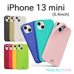 iPhone 13 mini P[X ؍ 5.4 Vv iPhone13mini 5G \tg TPU Jo[ w  ϏՌ Mercury Pearl Jelly Case Cover