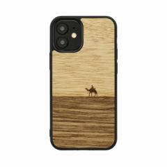 iPhone 12 Pro / 12 ケース 木製 Man&Wood リンバ スマホケース iphoneケース カバー スマホカバー アイフォン12 お取り寄せ