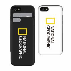 2020 iPhone SE ケース iPhone 8 / 7 ケース カバー National Geographic Big Logo Slide Case ナショジオ お取り寄せ