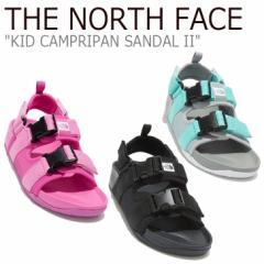 m[XtFCX T_ THE NORTH FACE KID CAMPRIPAN SANDAL II LvpT_ II BLACK PINK GRAY NS96L19A/B/D V[Y