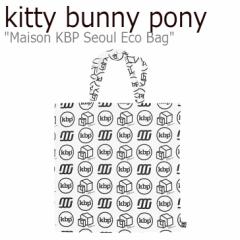 LeBoj[|j[ g[gobO kitty bunny pony Maison KBP Seoul Eco Bag ] KBP \E GRobO WHITE JJPU0123_001 obO