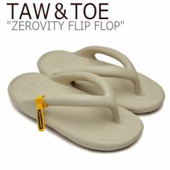 y[L/zg[g[ T_ TAWTOE ZEROVITY FLIP FLOP [reB tbv tbv NATURAL TAUPE Z-FF-NAAJ V[Y