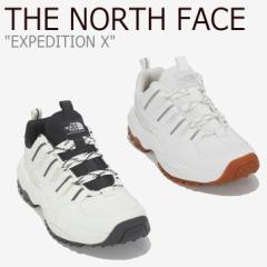 ノースフェイス スニーカー THE NORTH FACE EXPEDITION X JET BLACK WHITE NS93M06J/K シューズ 
