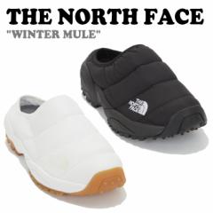 m[XtFCX Xj[J[ THE NORTH FACE WINTER MULE EC^[ ~[ BLACK ubN WHITE zCg NS93M78J/K V[Y